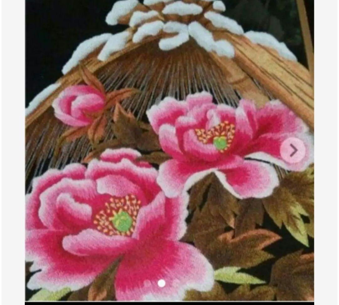 お値下げビッグサイズ刺繍画です