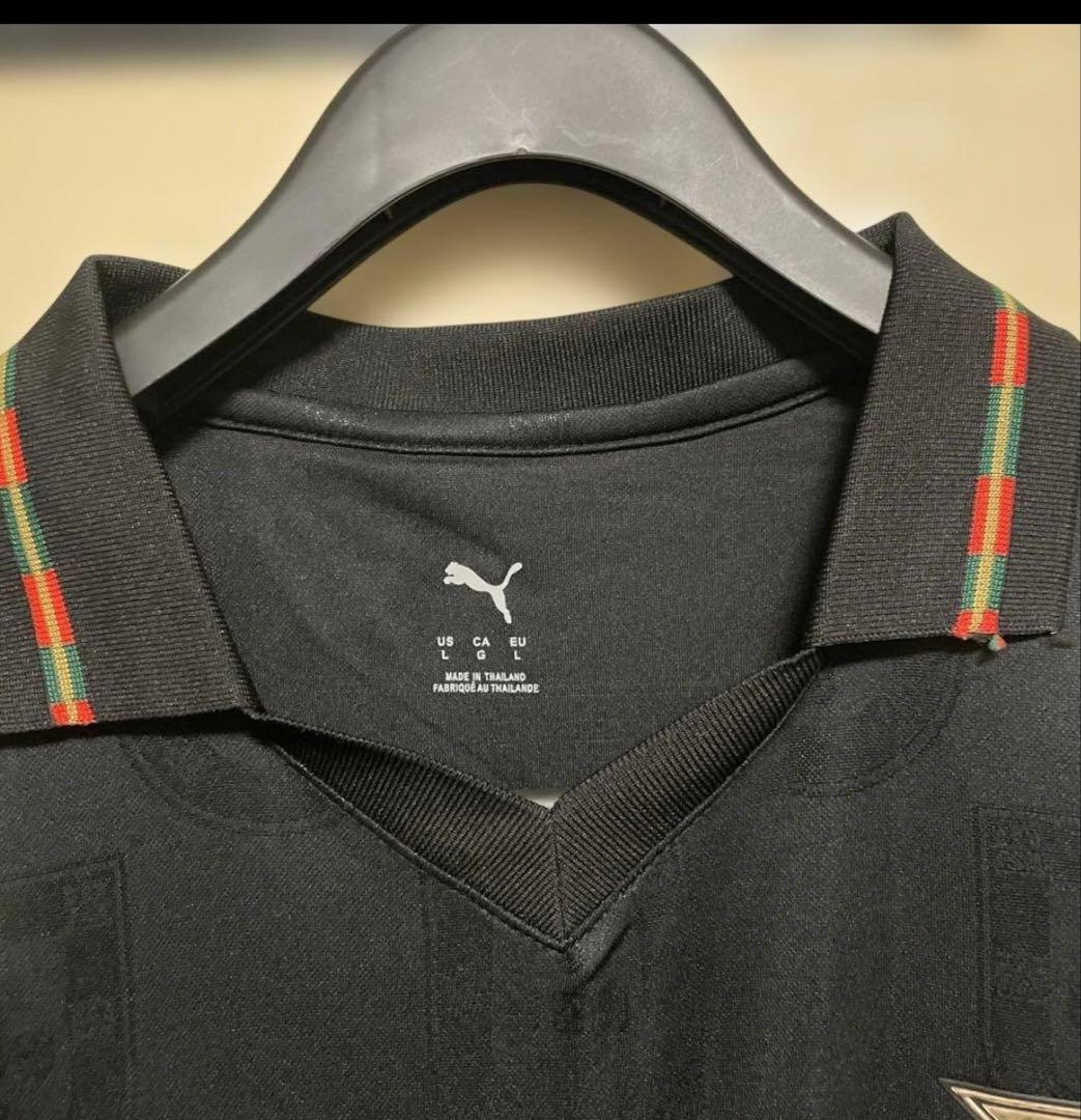 ポルトガル代表 ユニフォーム プーマ製 Lサイズ ブラックデザイン