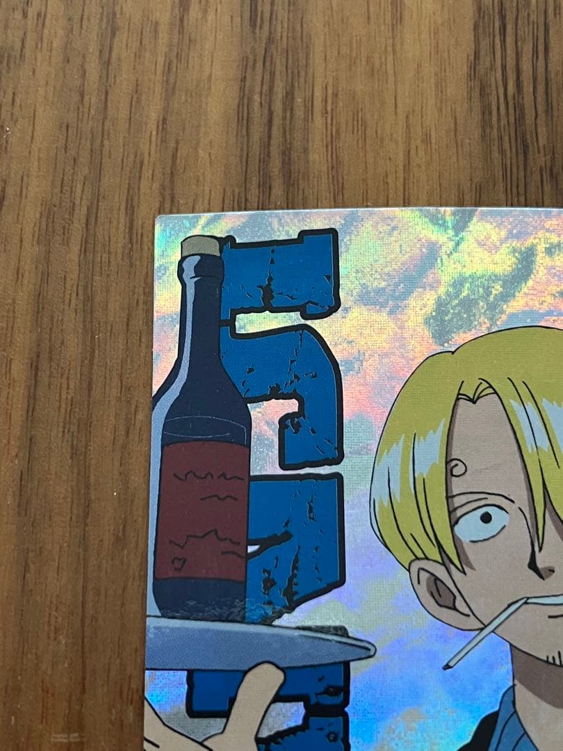 ワンピース　アマダステッカー　サンジ　SP14 キラシール