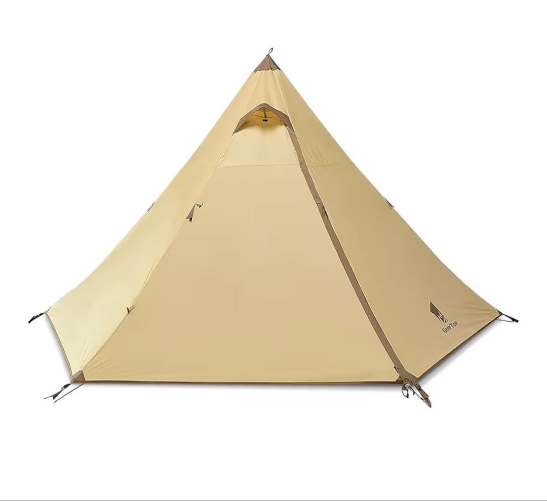 テント　ワンポールテント　二重構造