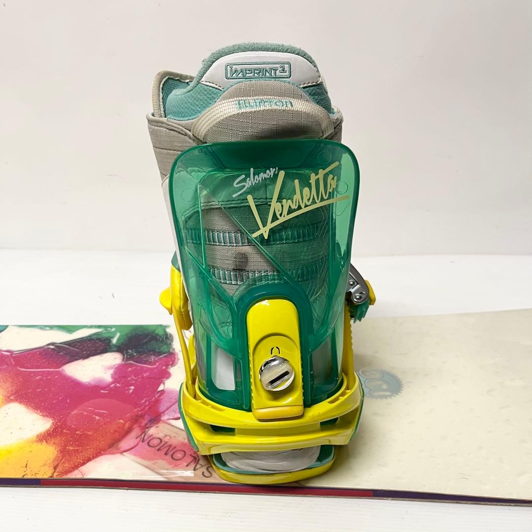 レディース　SALOMON BURTON スノボセット　バートン　スノーボード