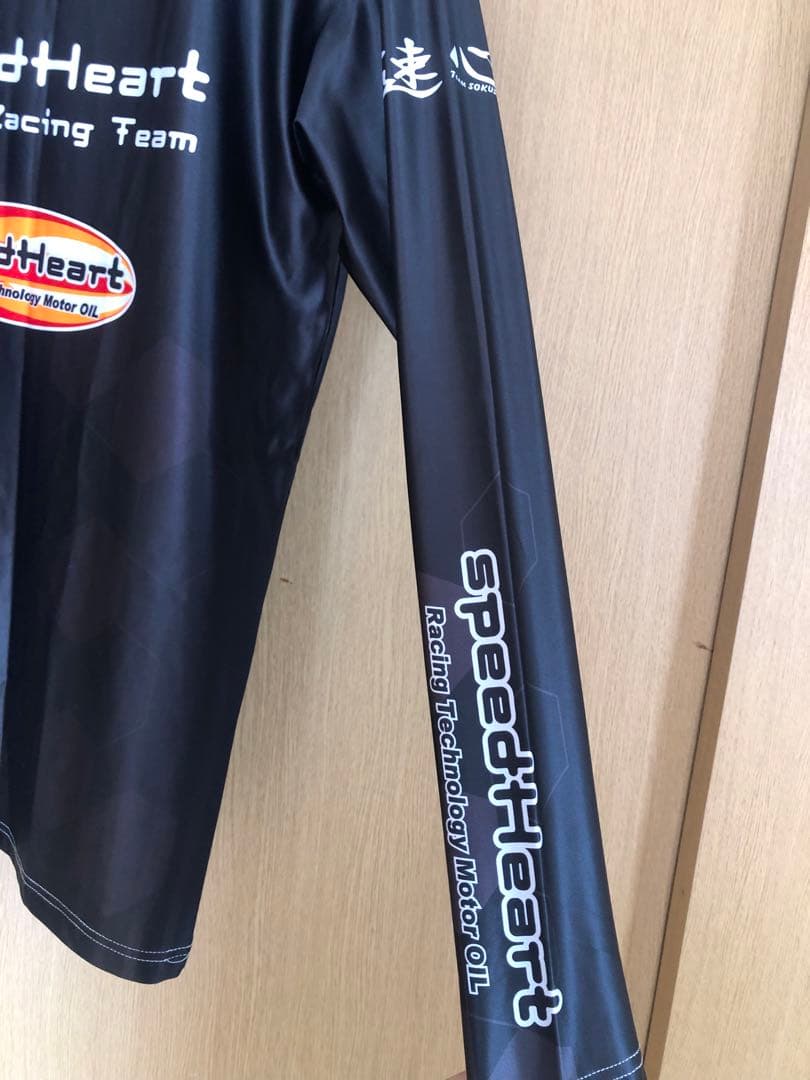 speedHeart 長袖シャツ 黒 3枚セット