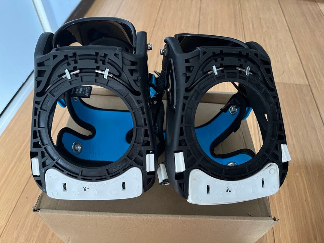 FLOW MICRON ビンディング XS ブラック/ホワイト　キッズ　フロー