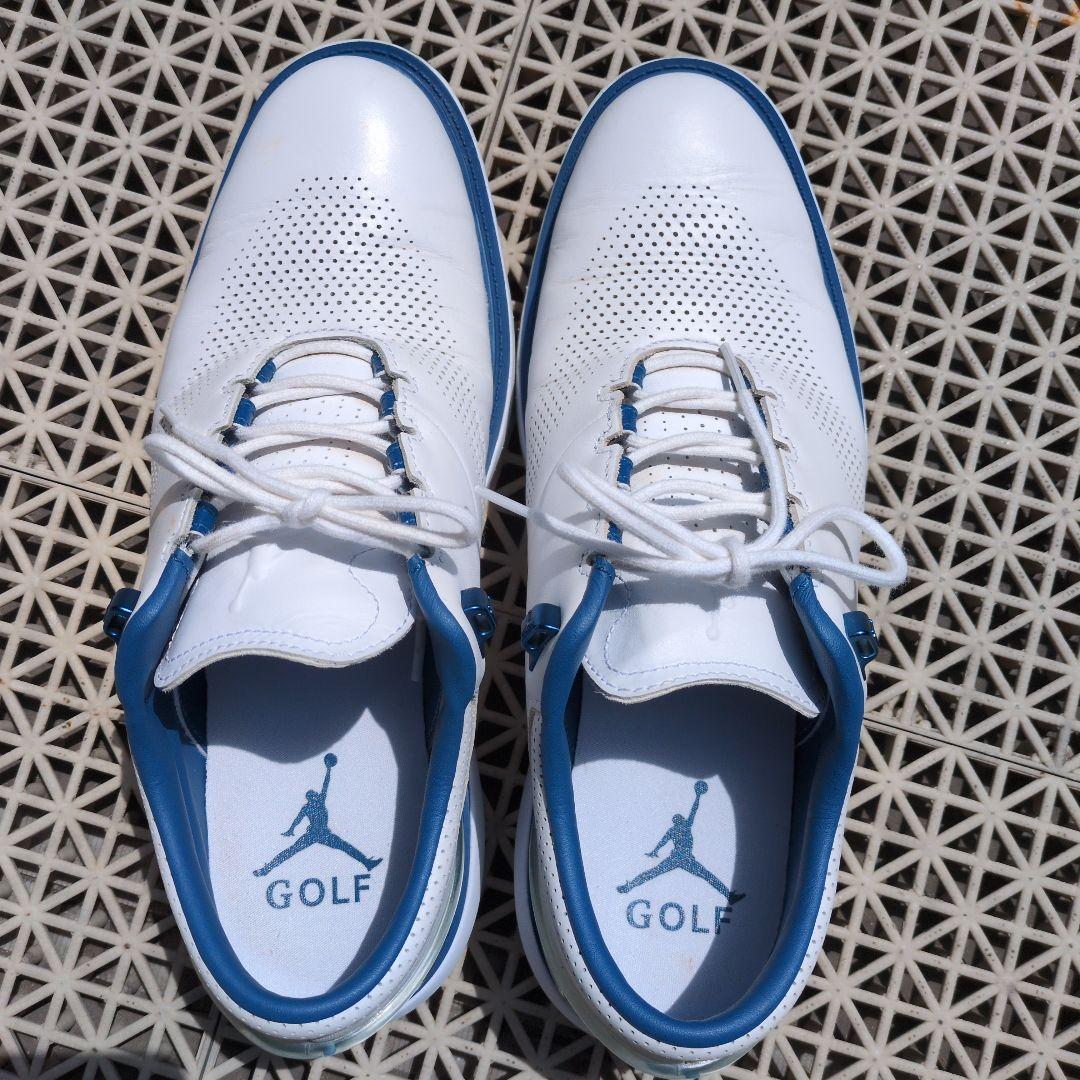 JORDAN ゴルフシューズ ホワイト/ブルー