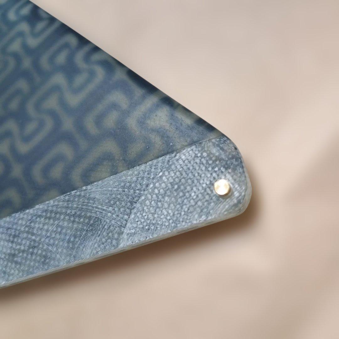 １０インチ　アートグラス仕様　ロングボード　シングルフィン　ファイバーグラス製