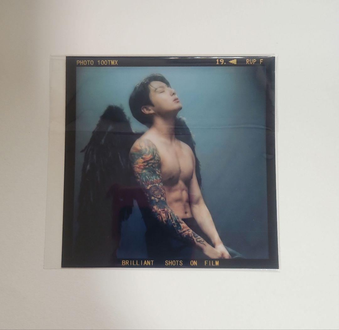 BTS JUNGKOOK フィルム風♡ブックマーク 10×10㎝