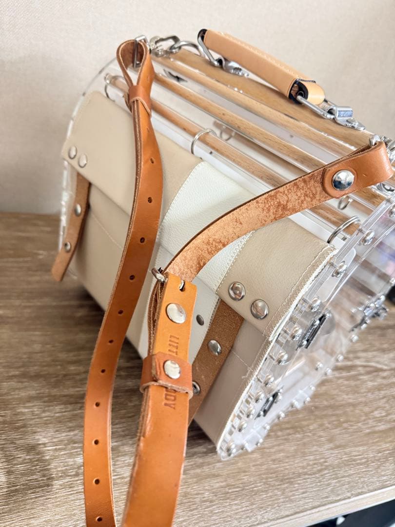 LITTLE BUDDY バードキャリー ベージュ　中型インコ用