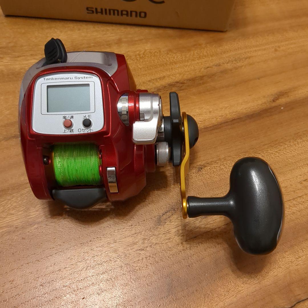 【セール】電動リール　シマノ　プレイズ４00Ｃ（変換ケーブル付き）