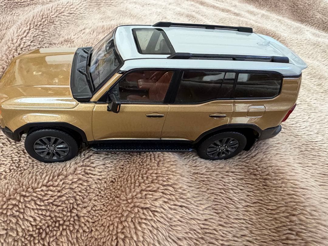 トヨタ ランドクルーザー ランクル250 ミニカー レア サンド×ライトグレー