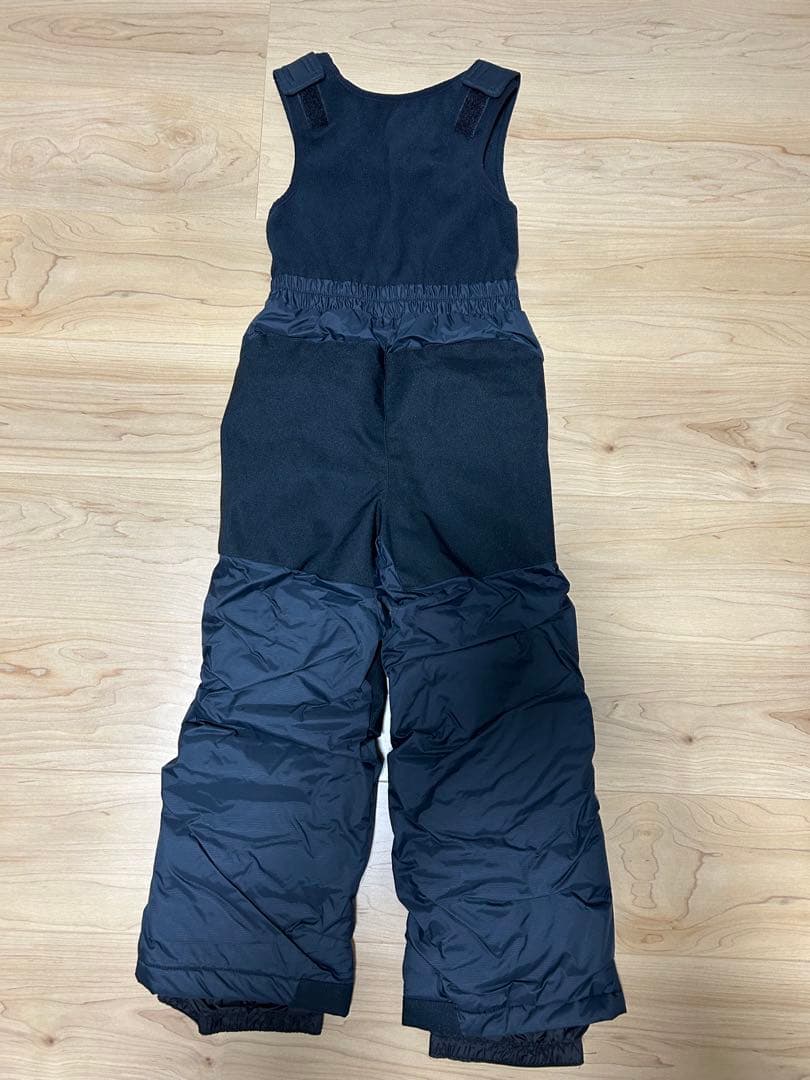 Columbia 子ども用スキーウェア 黒/オレンジ