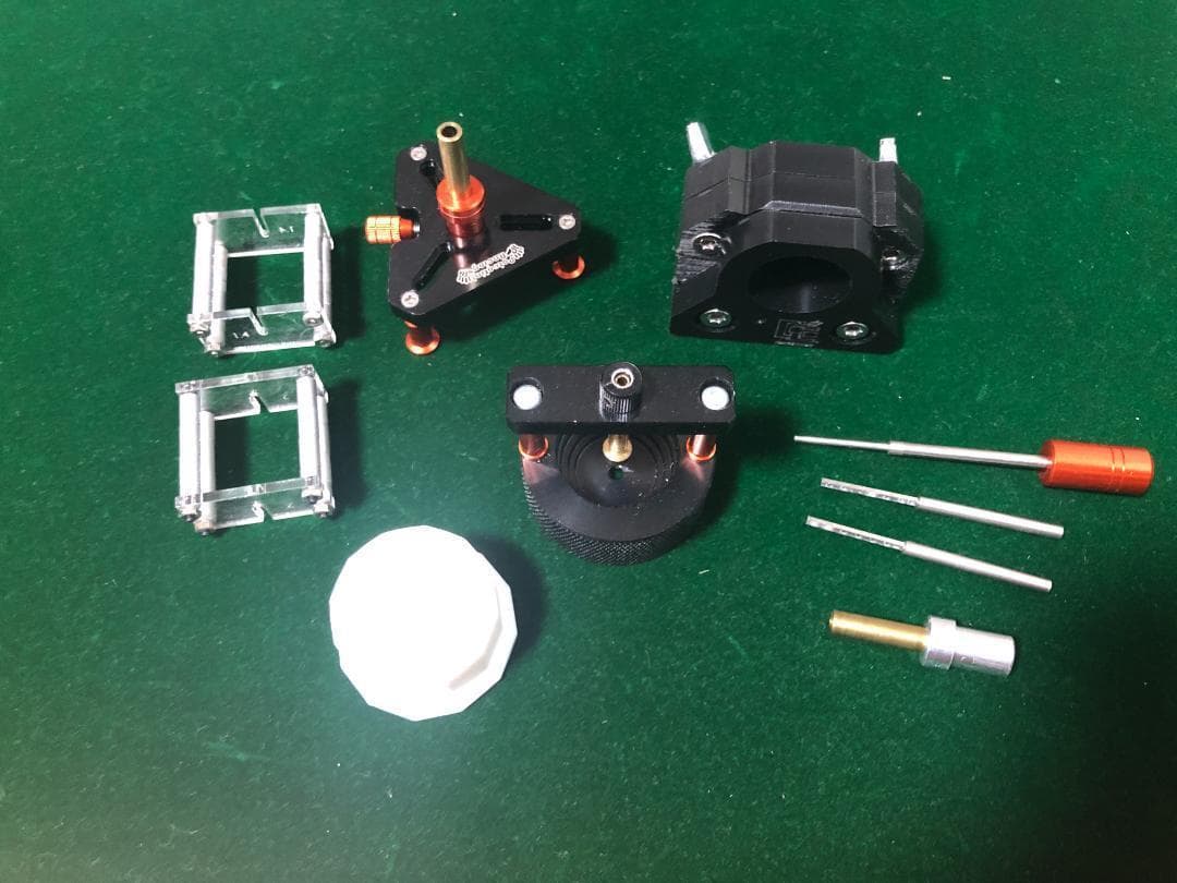 No.71　ミニ四駆　高精度タイヤ加工治具一式