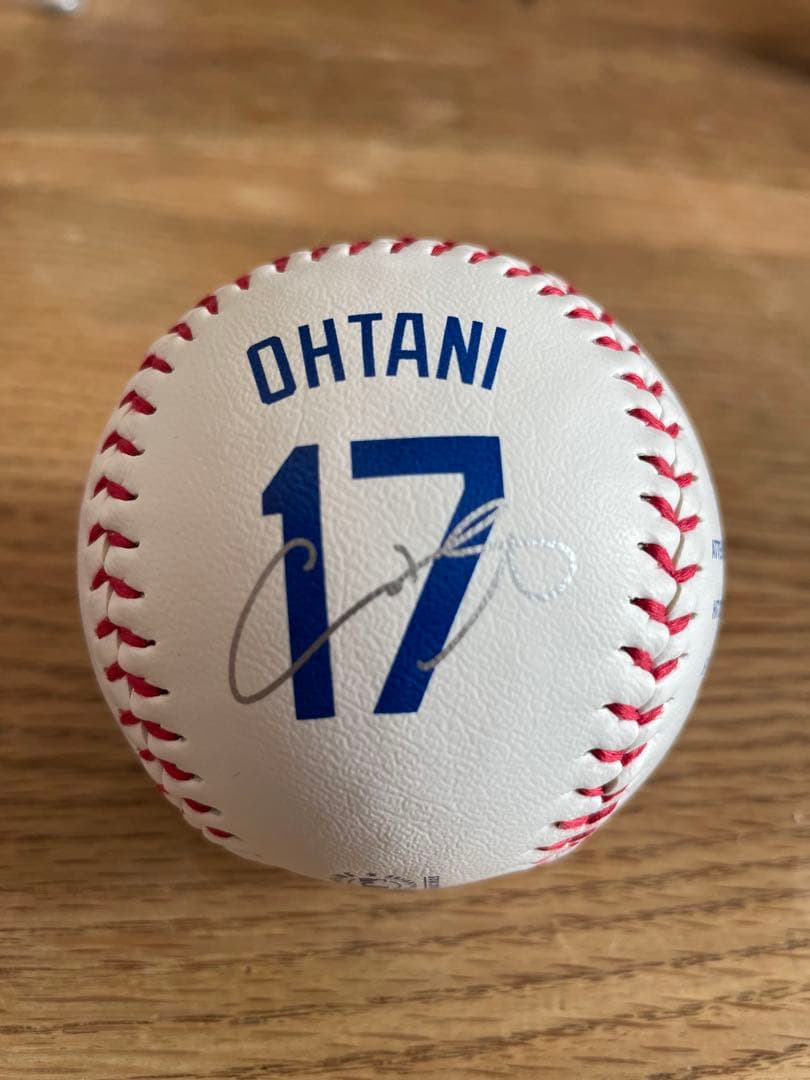 【未展示】【レア】大谷翔平NL MVP記念ボールセット（2024青、2025白）