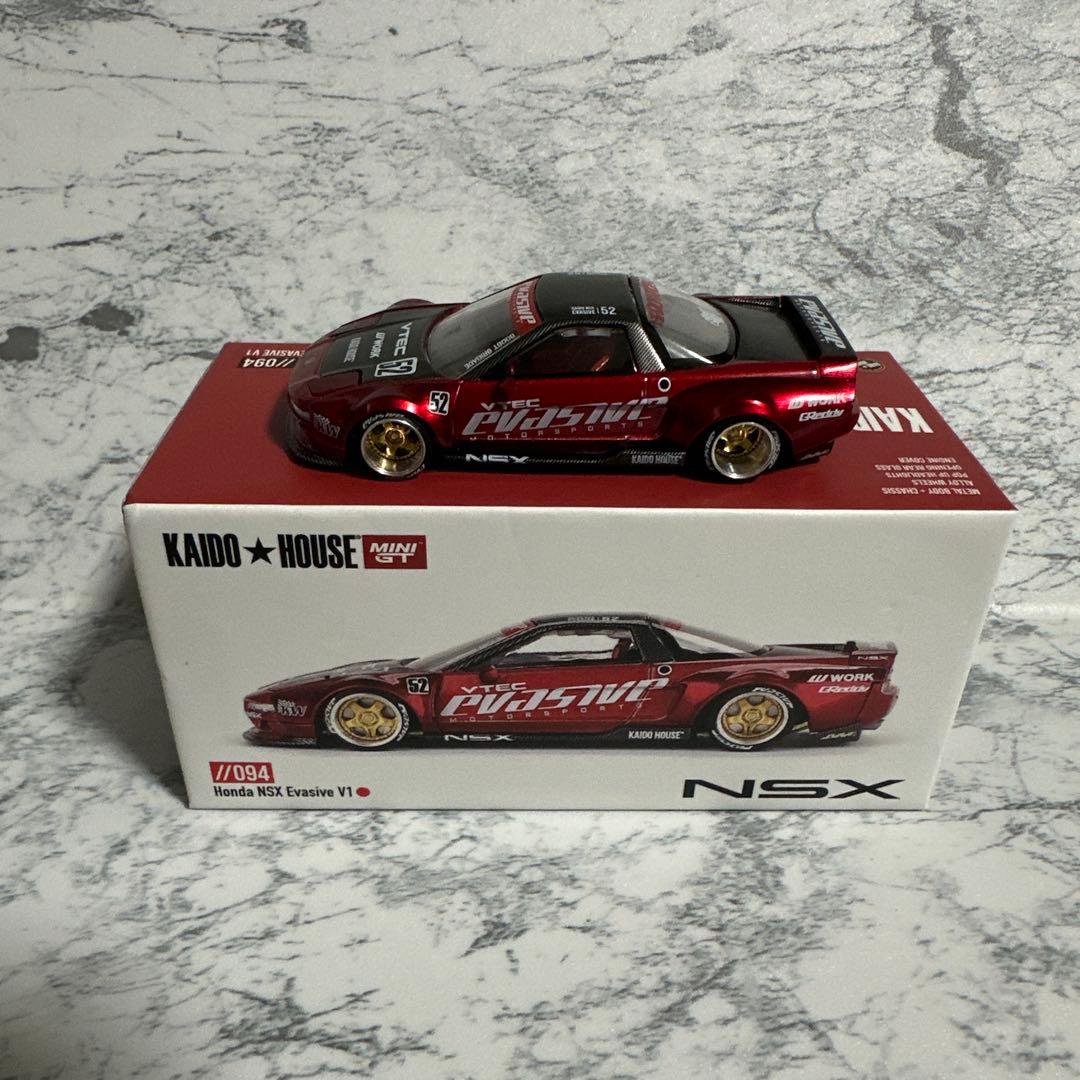 ミニカー KAIDO HOUSE HONDA NSX EVASIVE V1