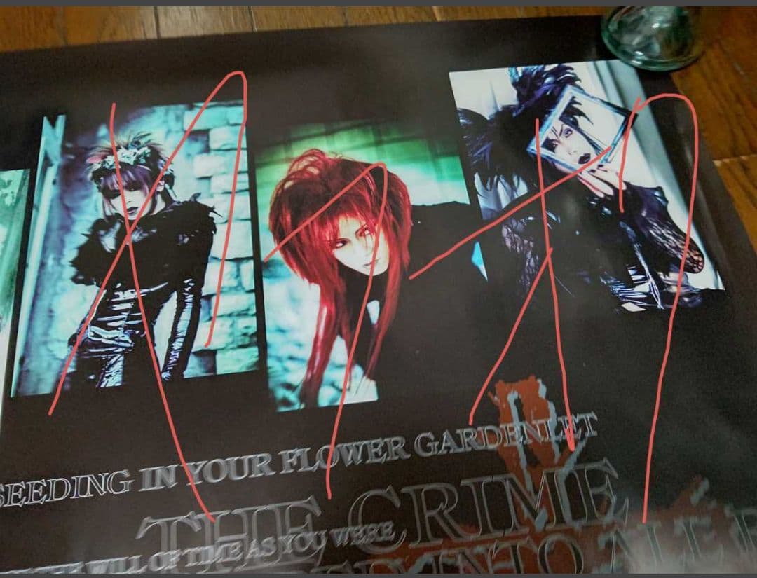 DIR EN GREY ポスター MISSA 楓 初期 非売品