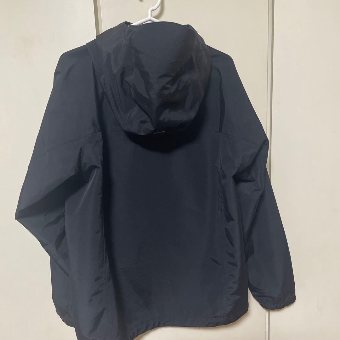 JACKALL フィッシングウェア　フード付きナイロンジャケット ブラック