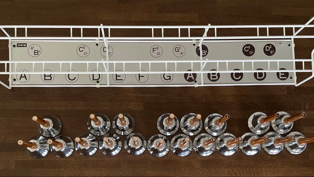 ウチダミュージックベル2セット