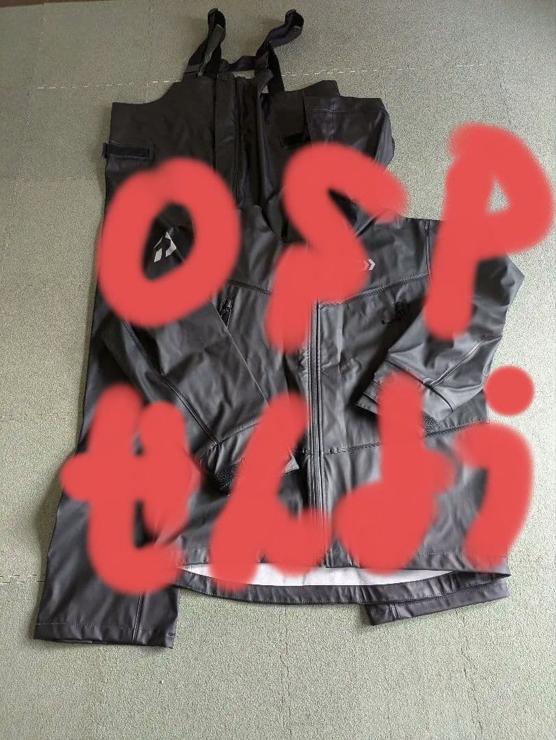 ダイワ DR-6025 オーシャンレインスーツ ブラック L |フィッシング