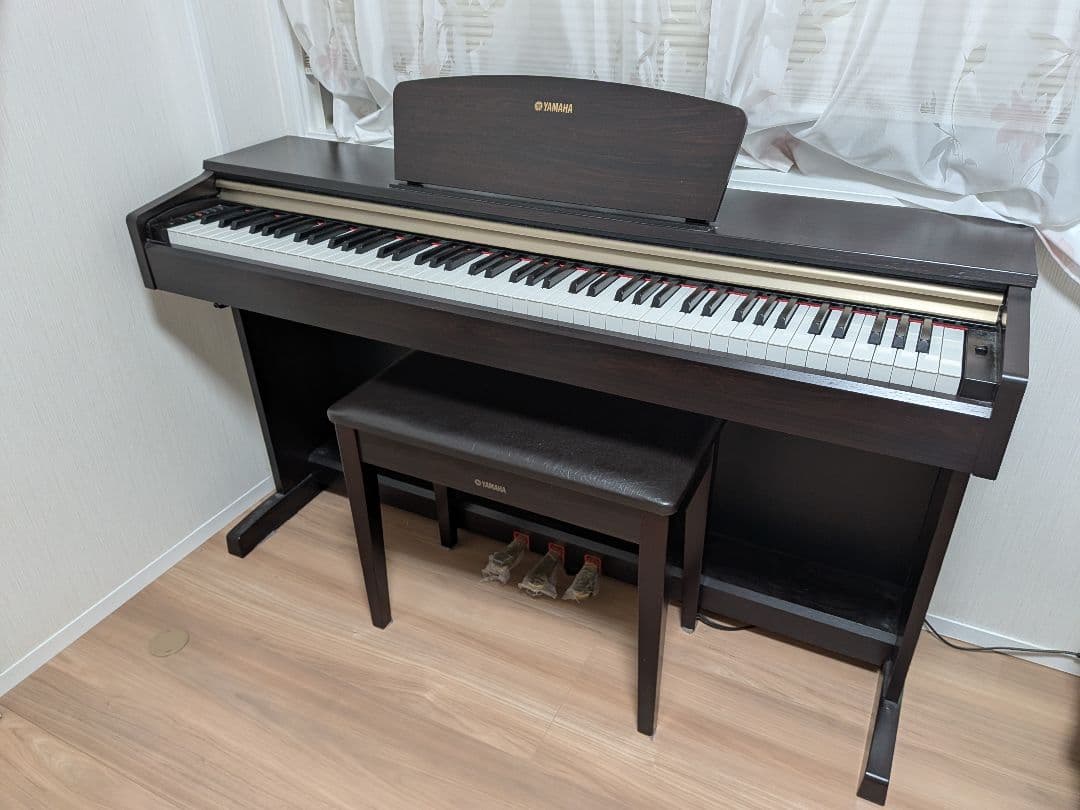 YAMAHA デジタルピアノ ダークブラウン