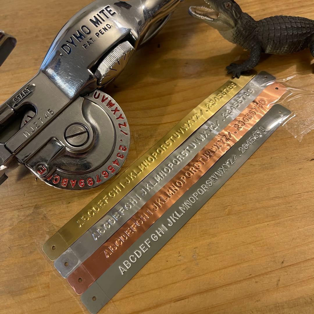 ■製品保証■【機関良・美品】ダイモ テープライター M-3 DYMO 183-7