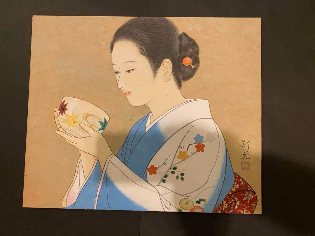 美人画 木村斯光　#美人画 #木村斯光