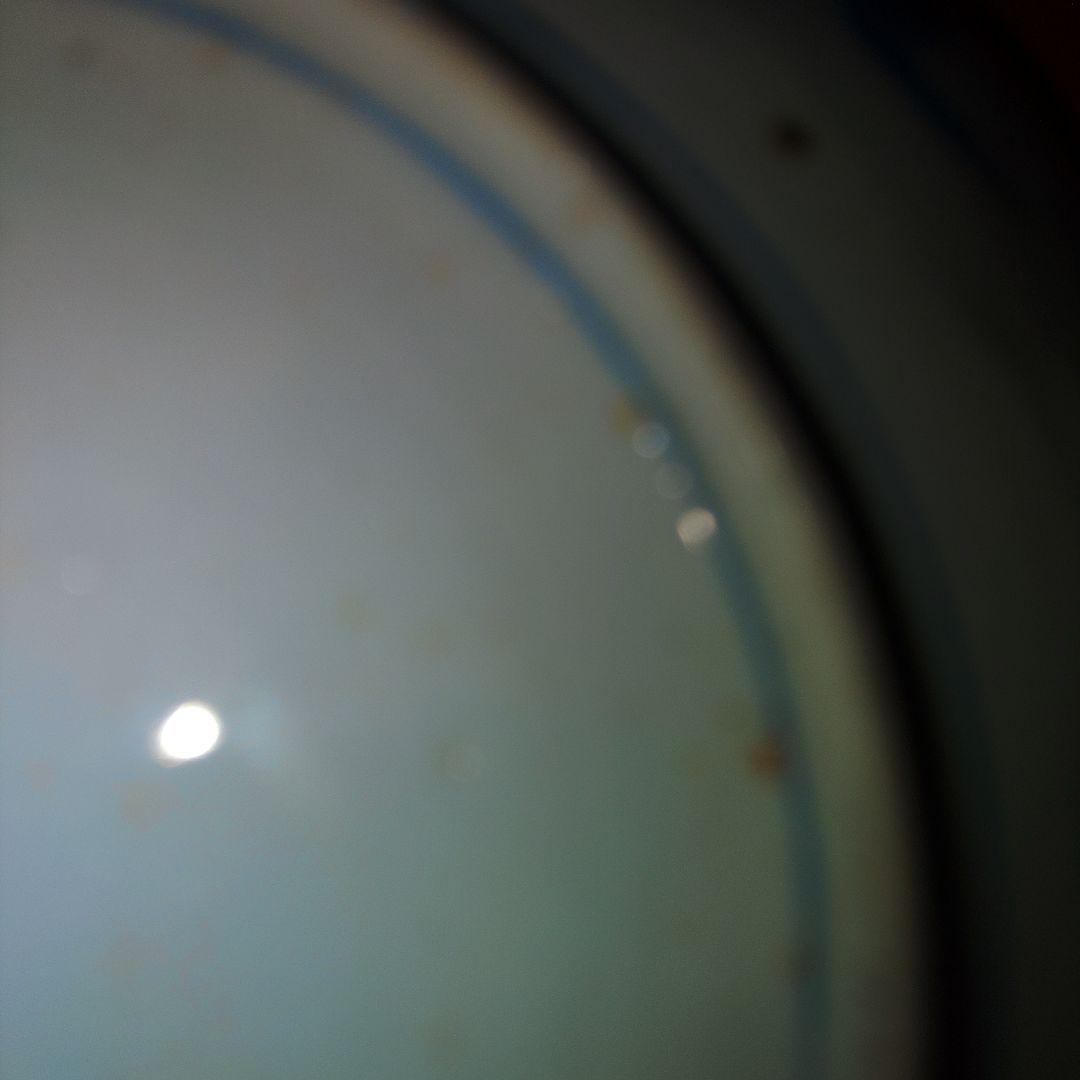 古伊万里　輪花金彩色絵7寸皿　吉祥文