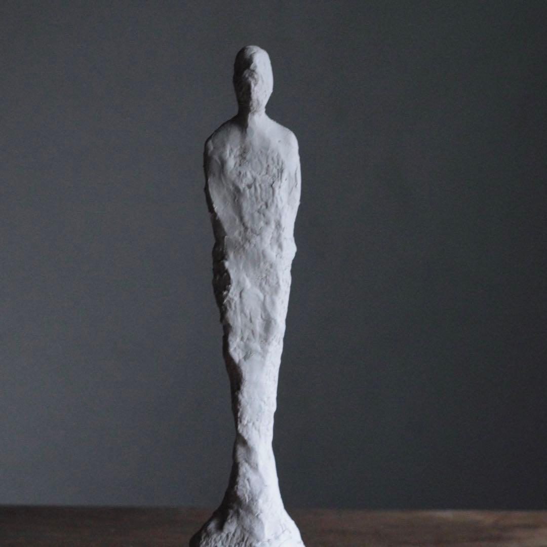 石塑粘土 立体作品 sculpture 現代美術 c 人物像 オブジェ