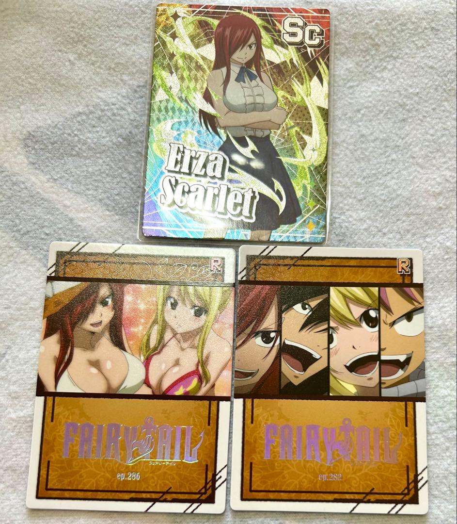 フェアリーテイル　閃極　SC シークレット　エルザ　セット