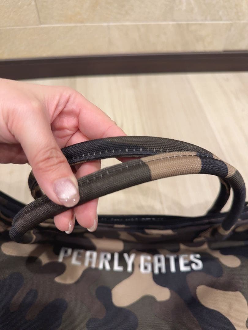 PEARLY GATES 迷彩柄 カモフラロッカーゴルフバッグ