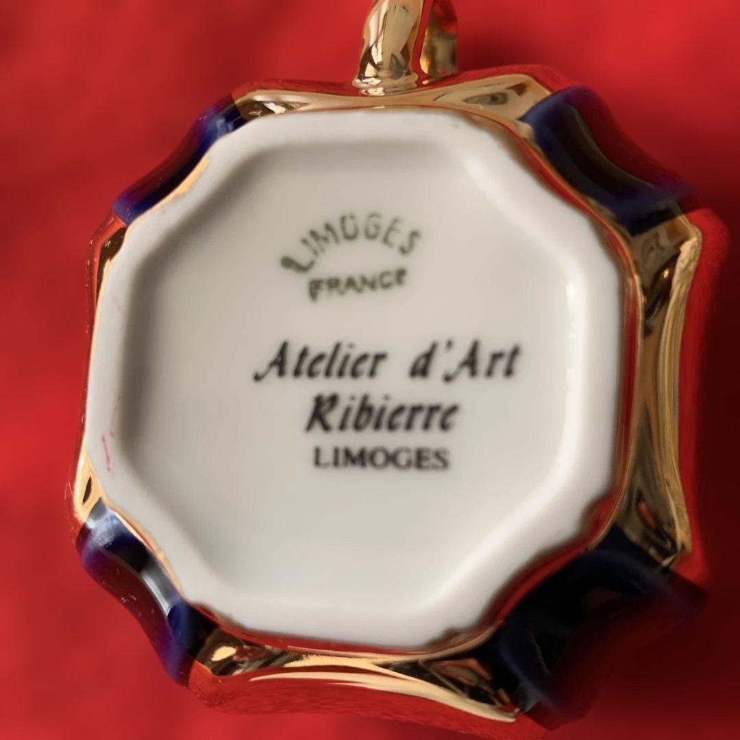 金彩飾 アンティークリモージュ復刻版 カップ&ソーサー