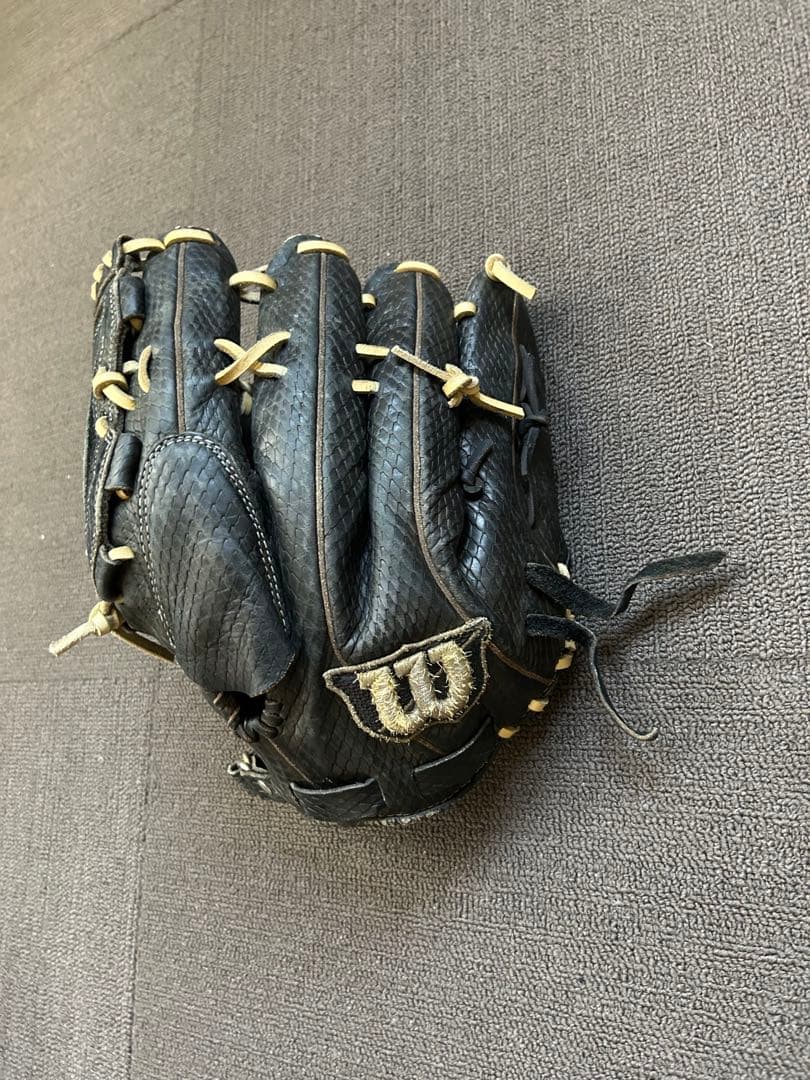 Wilson 硬式グローブ ブラック