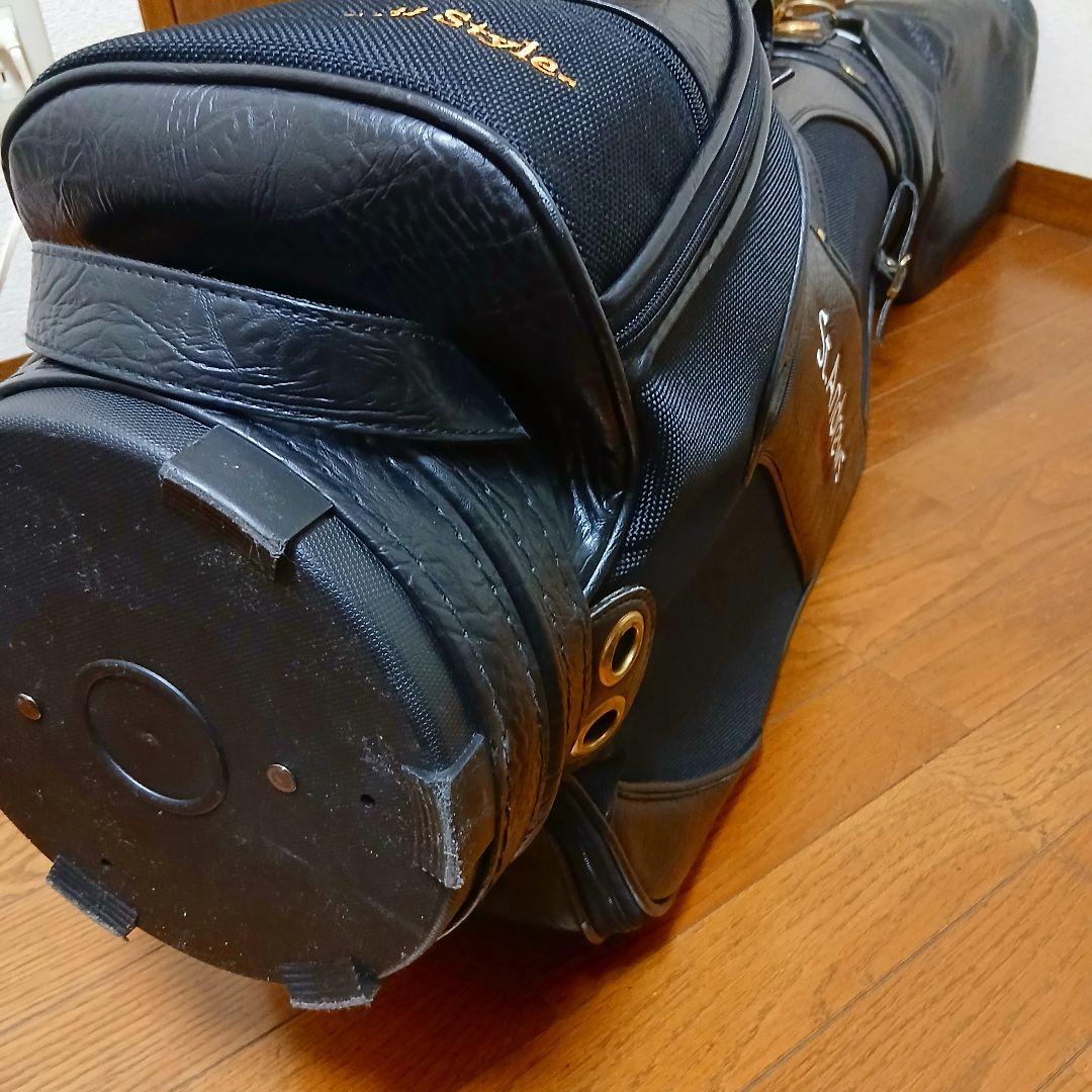 St.Andrews　セントアンドリュース　キャディバッグ 　ブラック　レザー