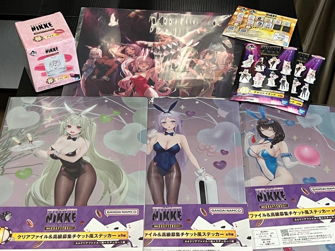 一番くじ 勝利の女神：NIKKE ラストワン賞 ソーダ & 豪華セット
