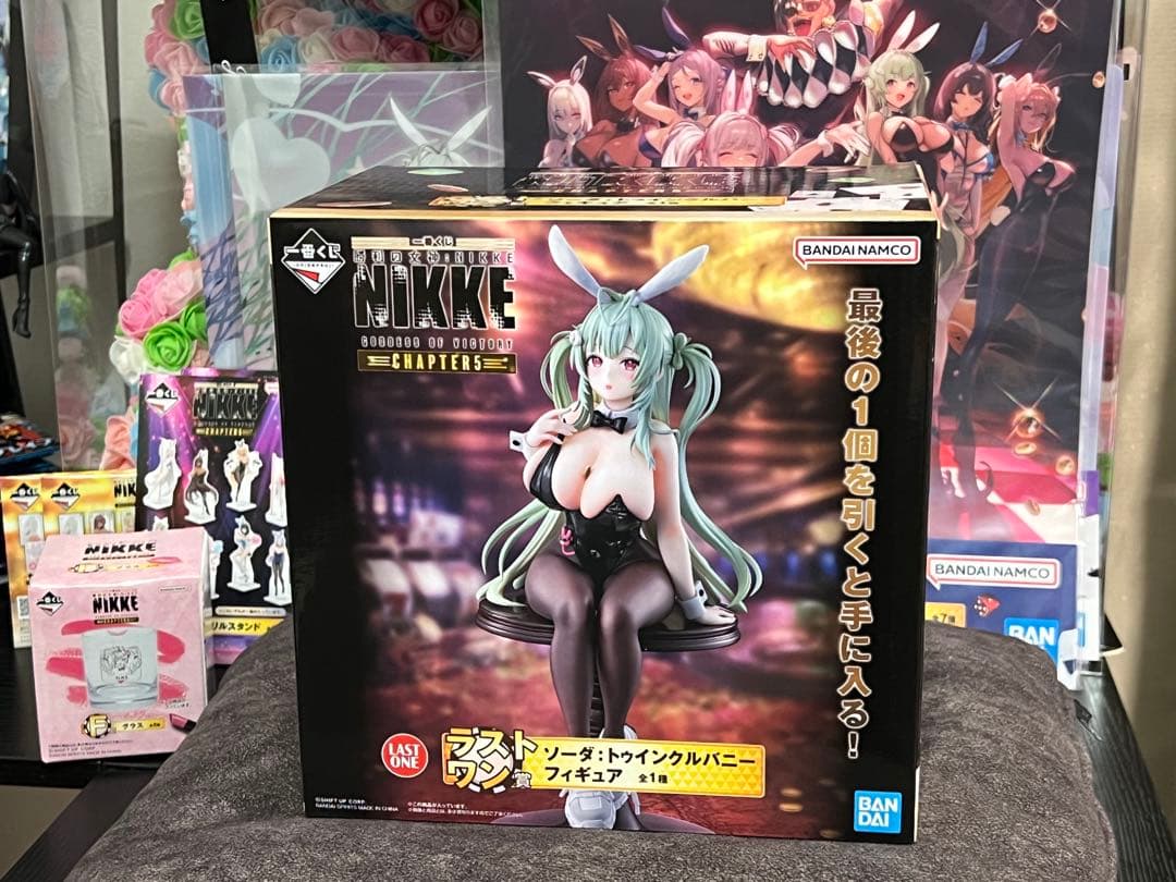 一番くじ 勝利の女神：NIKKE ラストワン賞 ソーダ & 豪華セット