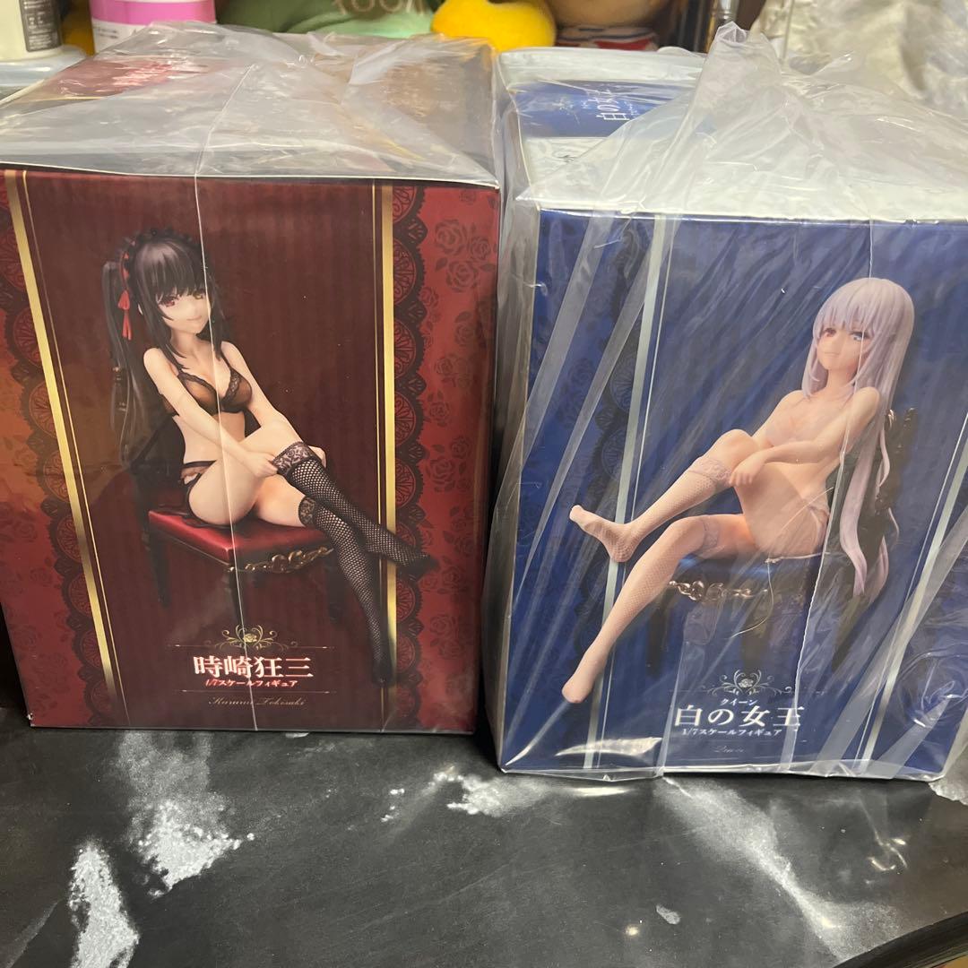 デート・ア・バレット 時崎狂三＆白の女王 1/7スケールフィギュアセット