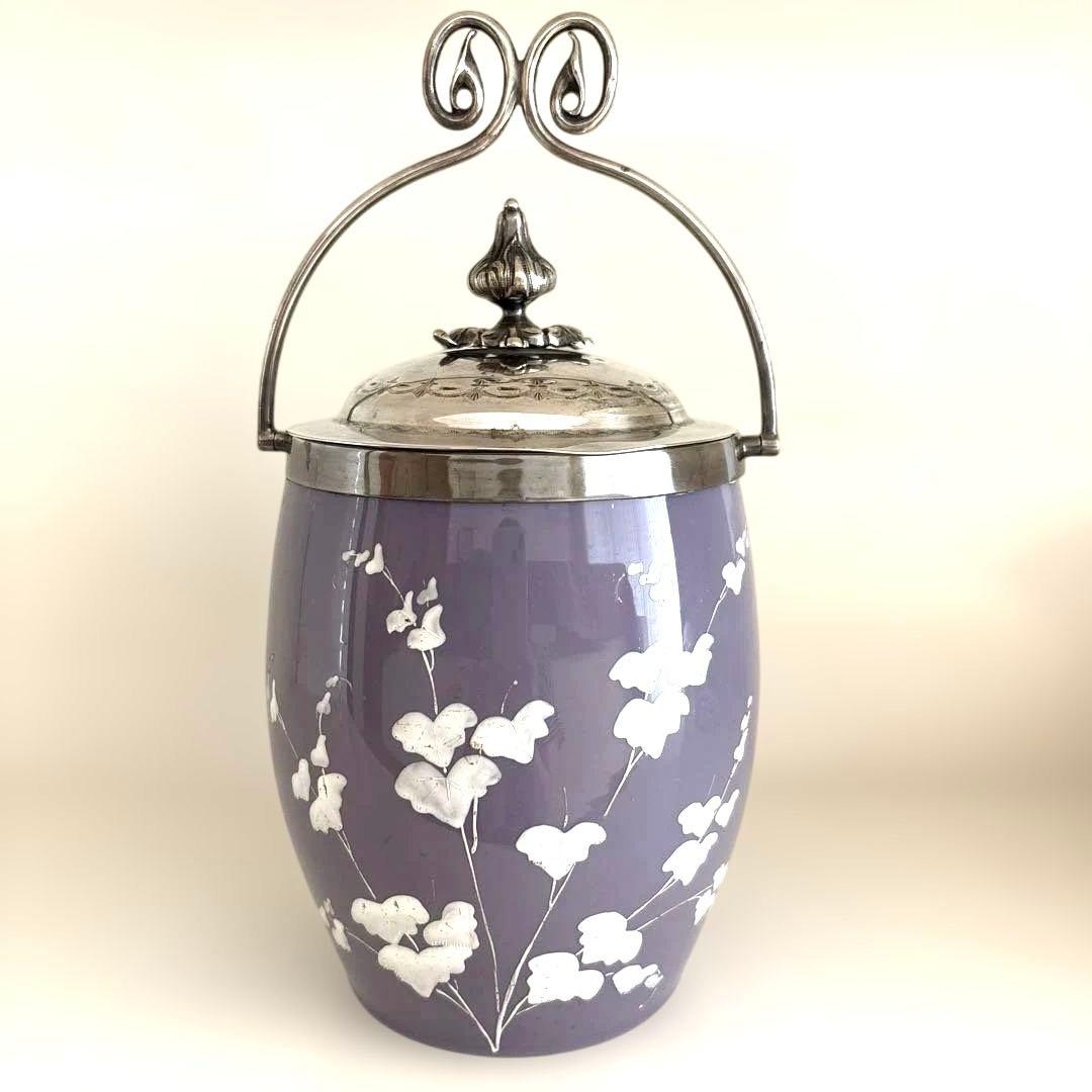 アンティーク　Biscuit Barrel ビスケットバレル