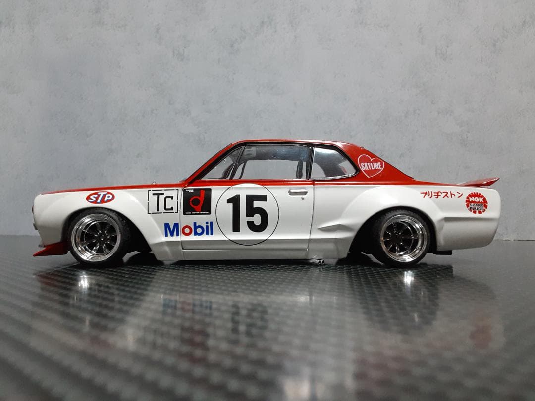 1/24 Hachette Vol.200 日産 箱スカ GT-R カスタム改