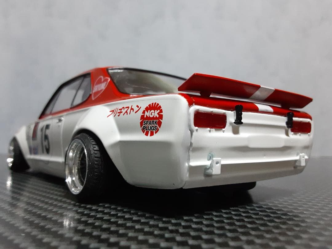 1/24 Hachette Vol.200 日産 箱スカ GT-R カスタム改