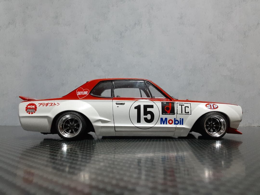 1/24 Hachette Vol.200 日産 箱スカ GT-R カスタム改