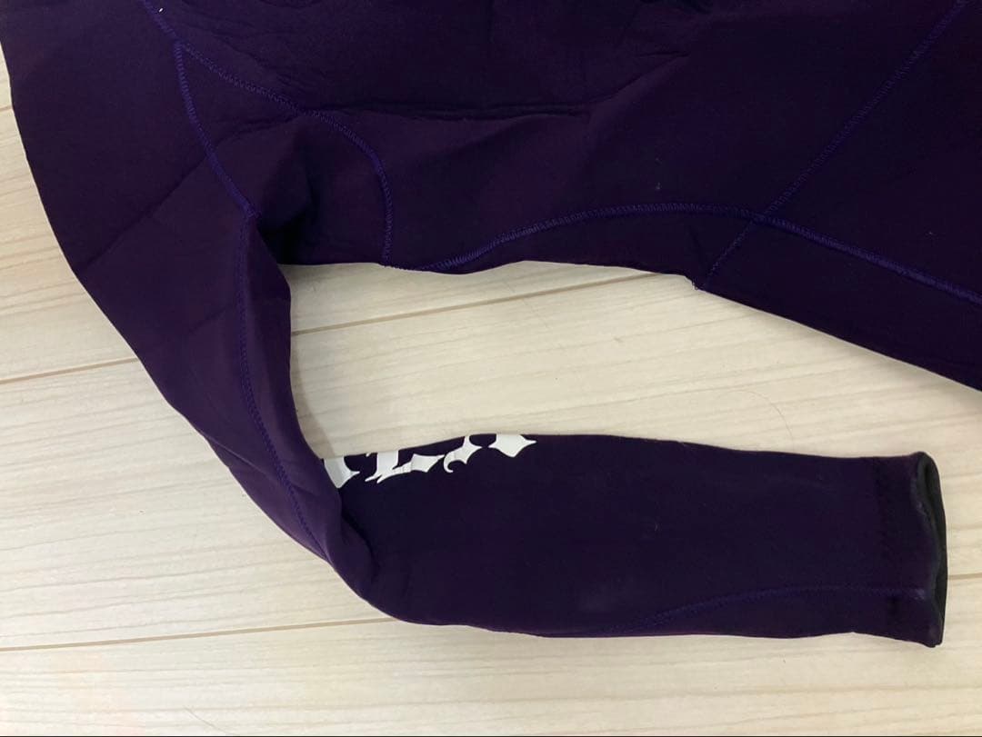 BLALAパープル ウェットスーツ フロントジッパー