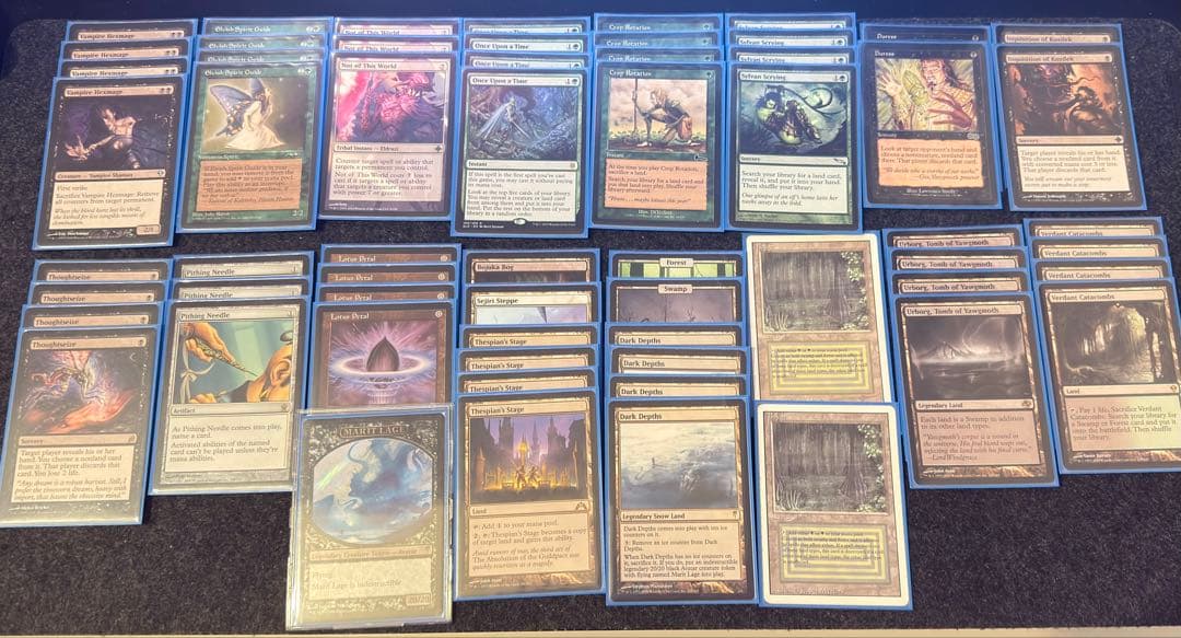 完全引退　サイドボード付き　MTG レガシー　ターボデプス　デッキ