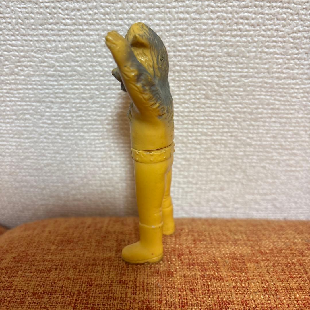 仮面ライダーオオカミ男　旧バンダイ　ミニソフビ　ポピー