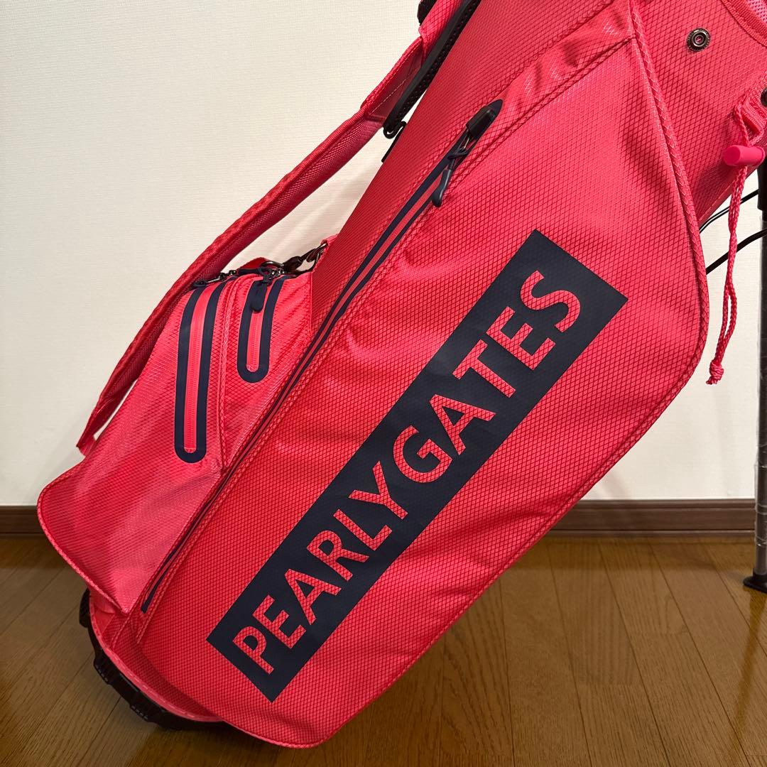 PEARLY GATES PG1989 ゴルフバッグ ピンク