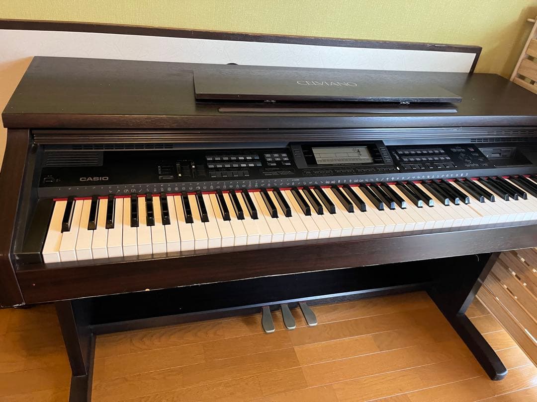 ◆早い者勝ち❗️2/10迄◆CASIO 88鍵電子ピアノ◆直接引き取り◆多機能♪