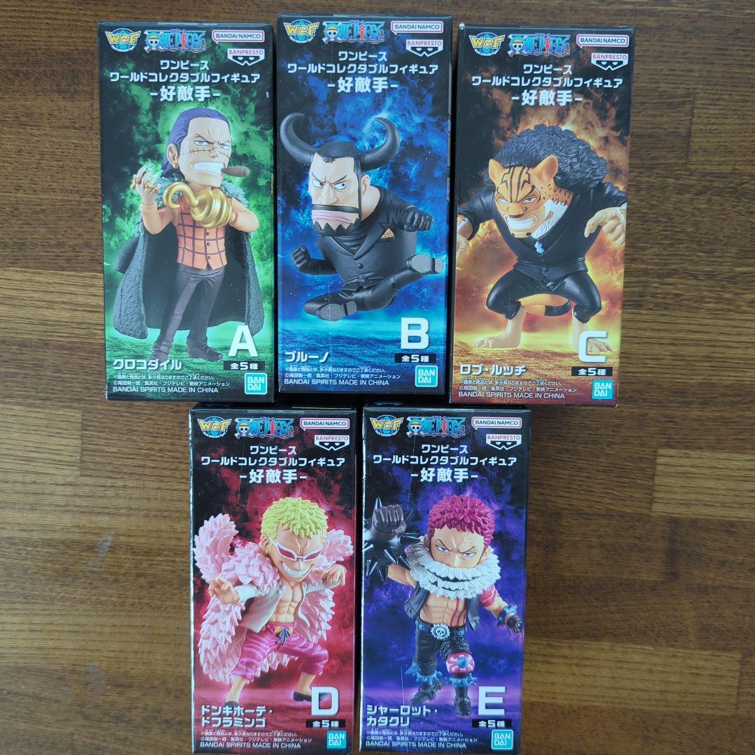 ワンピース ワールドコレクタブルフィギュアセット計37個