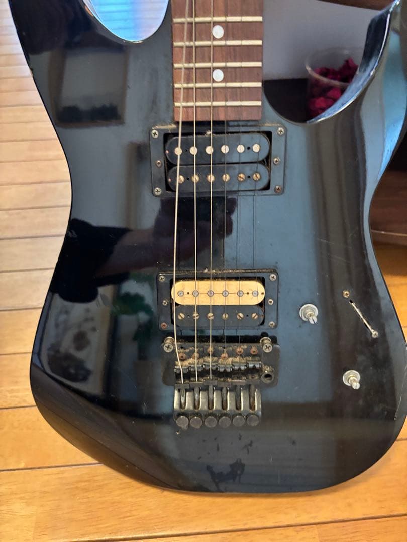 Kramer USA ブラックエレキギター（1989年購入）