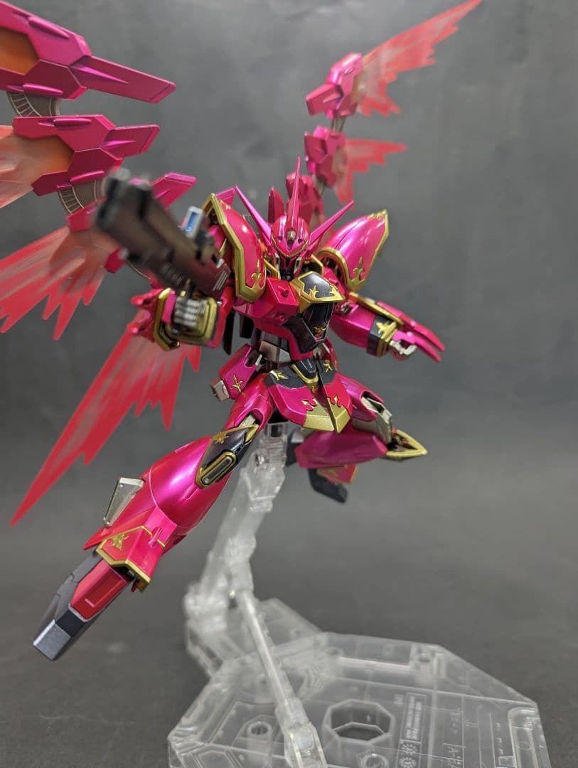 HGブラックナイトスコードカルラ（シナンジュカラー）全塗装作品