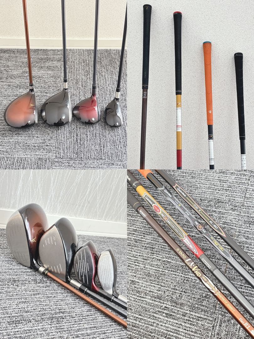 超豪華❗テーラーメイド/ゼクシオ★初心者用 メンズ ゴルフクラブセット