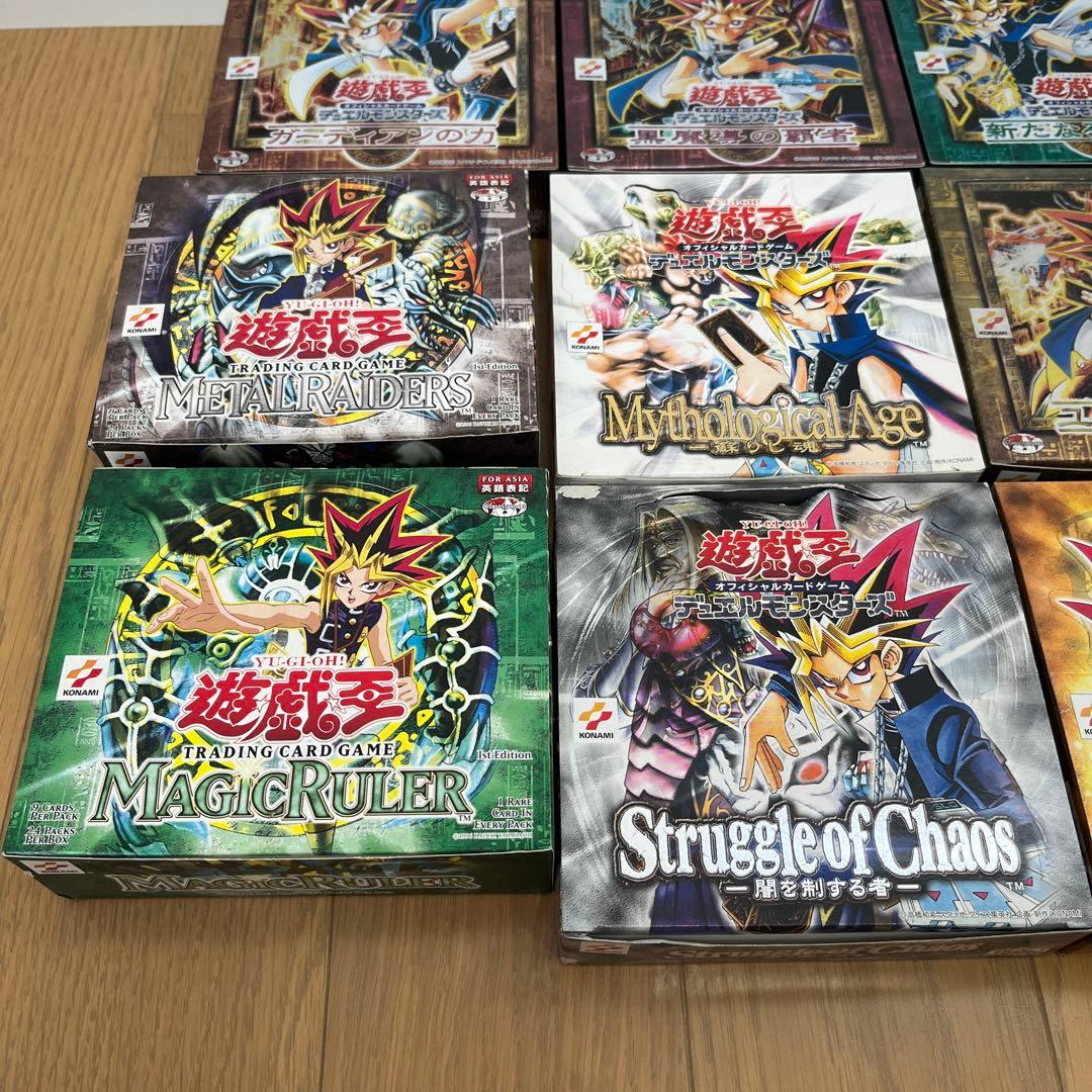 ⚠️カードなし　空箱　遊戯王カード12個セット