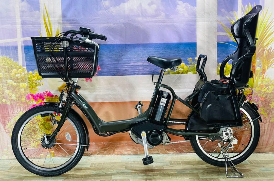 ヤマハパスキス⭐️人気モデル！子供乗せ電動アシスト自転車Y3162