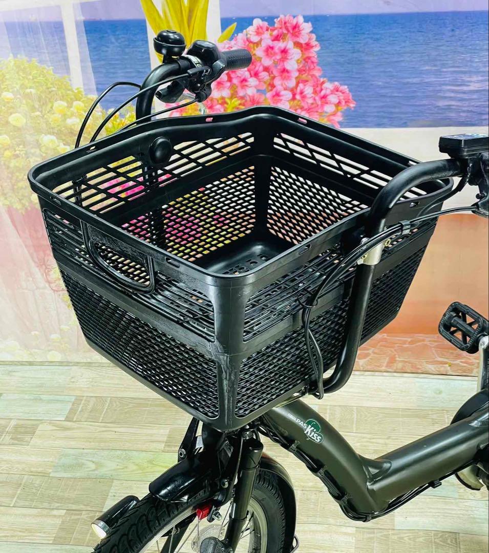 ヤマハパスキス⭐️人気モデル！子供乗せ電動アシスト自転車Y3162